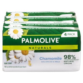 Palmolive Naturals Soap Bar - Chamomile Extracts 90g X 4