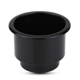 Plastic cup holder for boat, universal drink bottle can holder insert navy with insert drainage hole for marine caravan, boat, yacht car.