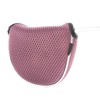 Andux Mesh Mallet Putter Cover Golf Putter Head Covers Pink,
