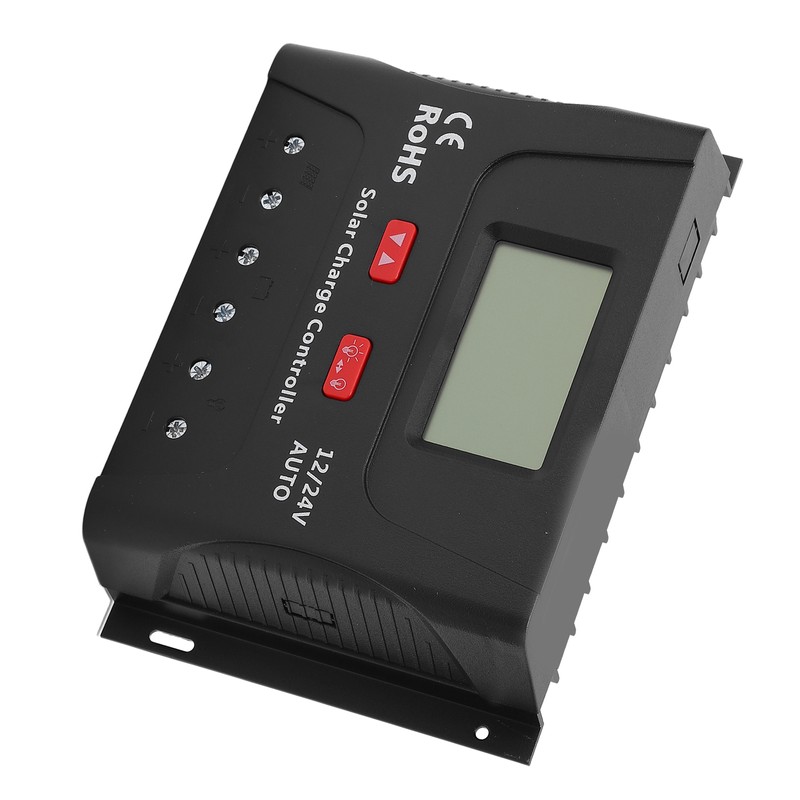 Solar Charge Controller Intelligent PWM 12V 24V Auto Identification 50A