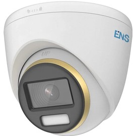 ENS SCC78T2/28-U 4K Full-Color Fixed Turret Security Camera, 8MP CMOS Image Sensor, 3840x2160 Resolution, 2.8mm Fixed Lens, Up to 40m White Light Distance, 130dB True WDR, IP67