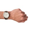 Fossil Fs5380, Reloj Hombres, Café, Una Talla
