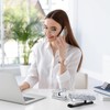 Demissle 6 Pcs Bling Office Desk Accessories Set Crystal School