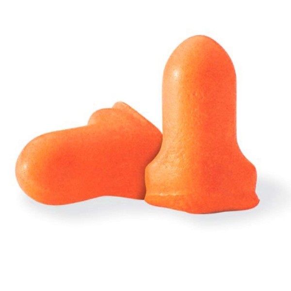 Howard Leight by Honeywell Low Pressure Disposable Foam Shooting Earplugs, 10-Pairs (R-01518) , Orange