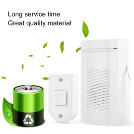 Wired doorbell Wall Mounted wired doorbell chime Doorbell Push Button Wired, Wired Doorbell Kit, Loud Doorbell Chime, wired doorbell for Home Security Door Chimes & Bells