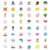 100 Pcs Animal Stickers, Cute Cartoon Stickers for Water Bottles