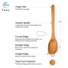 FAAY Teak Wooden Utensils, Healthy Spoon and Spatula Handcraft from