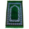Islamic Prayer Rugs Made in Turkey with Fine Velvet (Green)