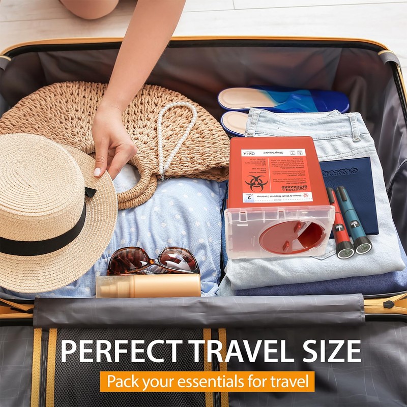 Shop Square Sharps Container, Sharps Containers for Home Use, Needle