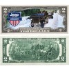 Colorized Jeep $2 Federal Reserve Note Ambulance