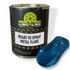 LiME LiNE Sky Blue Metal Flake Automotive Basecoat- No Reducer