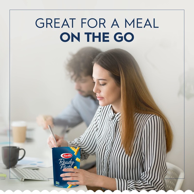 Barilla Ready Pasta, Rotini, 8.5 Ounce (Pack of 6)