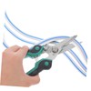 TEHAUX 1Pc Durable Pruning Scissors with Safety Lock Light Green