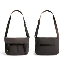 Bellroy Cinch Messenger (12 liter lightweight shoulder bag, water-resistant fabric, effortless organization) - Charcoal