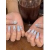 Icy Baby Handmade Nail Tips - Coffin Egg / 아이시