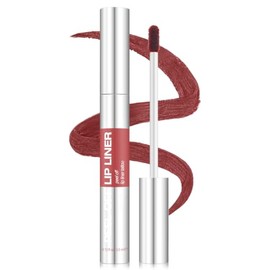 TENGLONG Tinte delineador de labios, de larga duración, impermeable, mate, a prueba de transferencia, a prueba de manchas, altamente pigmentado, antia