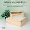 Creative Deco Wooden Box with Lid, 30 x 20 x