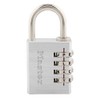 Master Lock 643DWD Set Your Own Password Combination Lock, Aluminum