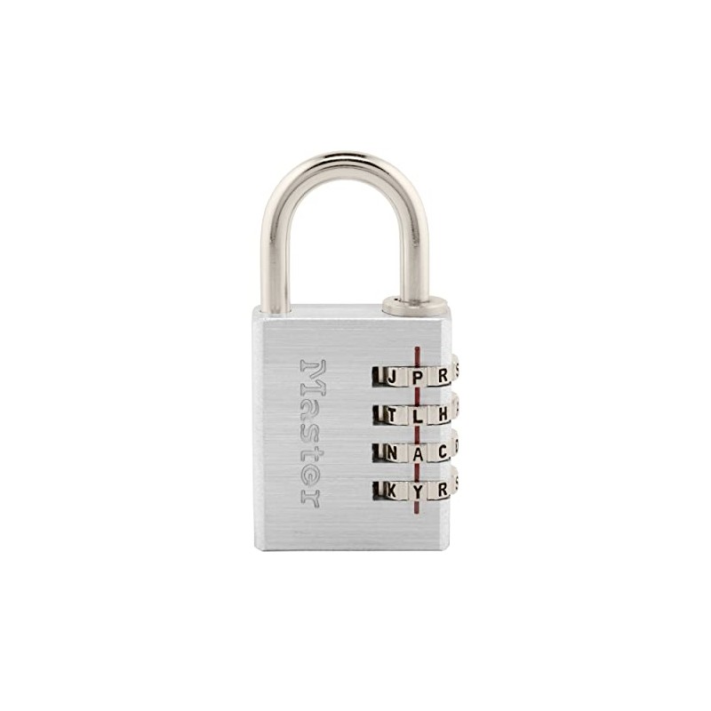 Master Lock 643DWD Set Your Own Password Combination Lock, Aluminum