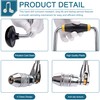 LikeLion Professional Carpenters Bit Brace Hand Crank Drill with 12-Inch