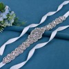 azaleas de la mujer vidrio Boda Cinturón Sashes Sash -