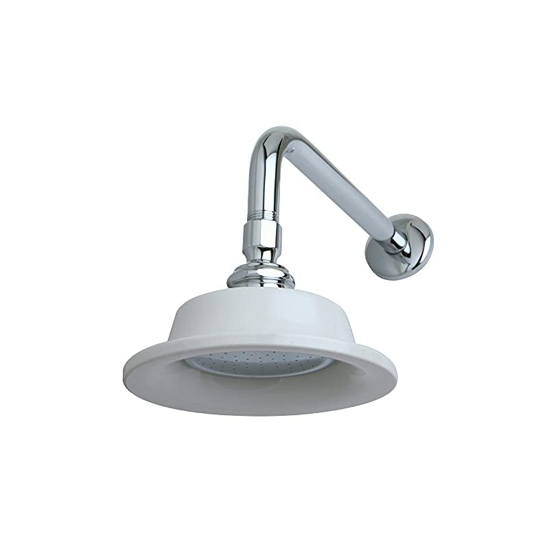Kingston Brass P60CK Victorian Sunflower Head with 12-Inch Shower Arm,