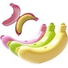 Jinshining Yellow Banana Protective Case Banana Protector Box Holder Banana