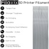 ASA Filament 1.75mm Grey, ASA 3D Printer Filament, Heat &