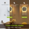 AUVON Plug-in LED Backlit Night Light with Motion Sensor &
