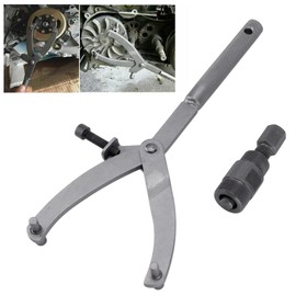 Leapiture Flywheel Wrench, Motorcycle Clutch Flywheel Wrench Adjustable 24mm 27mm Magneto Flywheel Puller for ATV Scooter Dirt Bike Go Kart