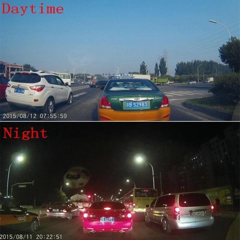 BEANGEL Car Dvr Rear View Mirror Video Recroder 4.3" Inch