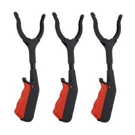 Pack of 3 30 cm children's gripping tongs, hygienic waste clips, portable waste collection tongs, multifunctional waste collection