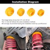 Hooke Road JK 1.5" Spacer Leveling Lift Kit Compatible with
