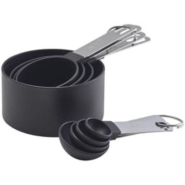 Genware Measuring Cups and Spoons 8 Piece Set - Single of 1