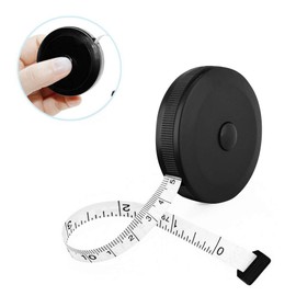 Jimjis Measure Sewing Ruler, Inch Centimeter, 6.6 ft (2 m), 1.5 m, Dressmaker, Handicraft, Sewing Tape Measure, 79 inch (200 cm), 79 inch Tape Measures, Auto Stop, Clothing, Tape Measure, Double-Sided