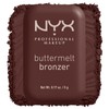 Buttermelt Bronzer, Natural Finish Pressed Powder Bronzer, NYX Professional Makeup:_Butta