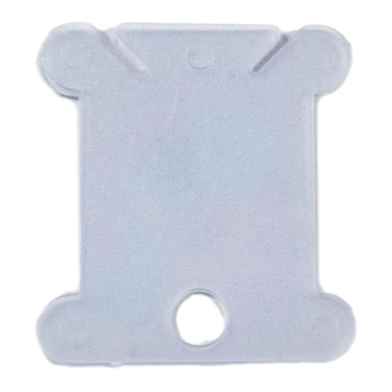 Hyclam 50Pcs Plastic Floss Bobbins, Embroidery Thread Bobbins, 1.37x1.49in Thread