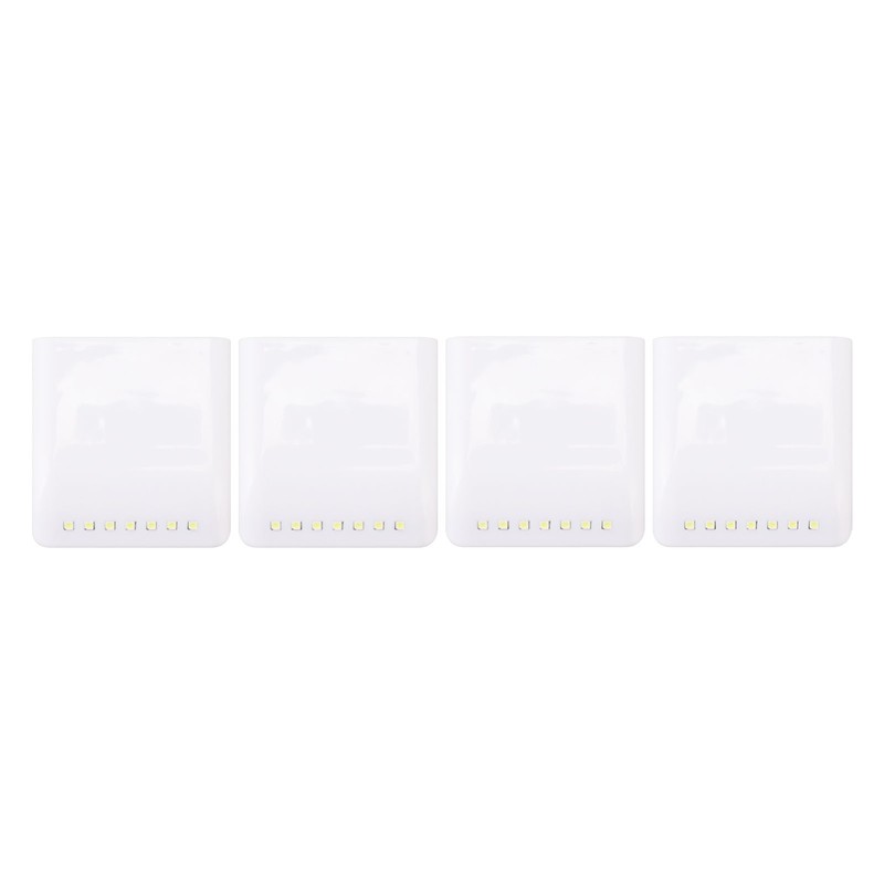 4 Set LED Closet Lights 7 LED Sensor Under Cabinet
