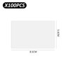 100 Pieces of PVC White Cards, ID Card, NFC Tag,