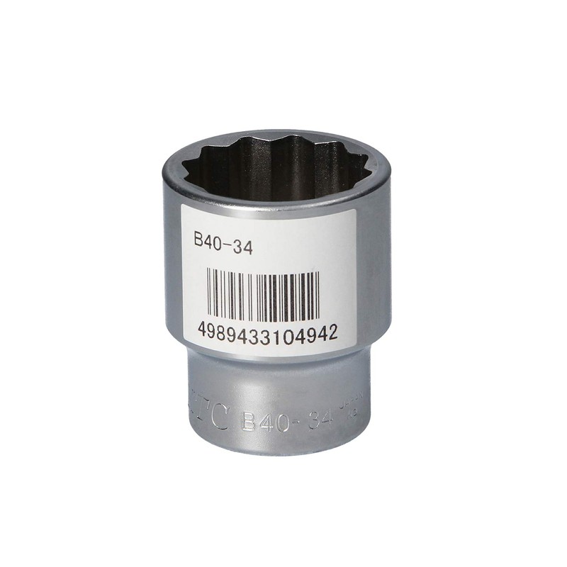 Kyoto Machine Tools (KTC) Socket 12 Angle, B40-34, 1.3 x