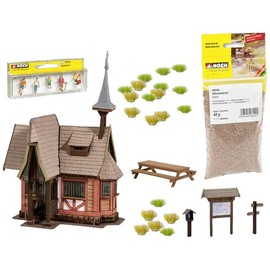 NOCH Themed Set Hiking Trip to the Witch's House, multicoloured