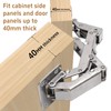 HBL' 2 Pack Soft Close Cabinet Hinges, 135-175 Degree Hydraulic