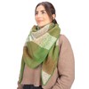 Seasons of April Greta Women's Scarf, Colourful, Cuddly Soft Triangle