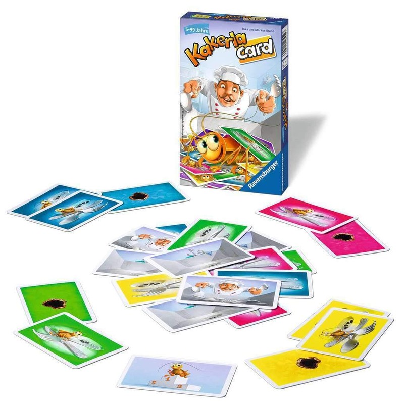 Ravensburger children's games, 23441 - KakerlaCard, grey