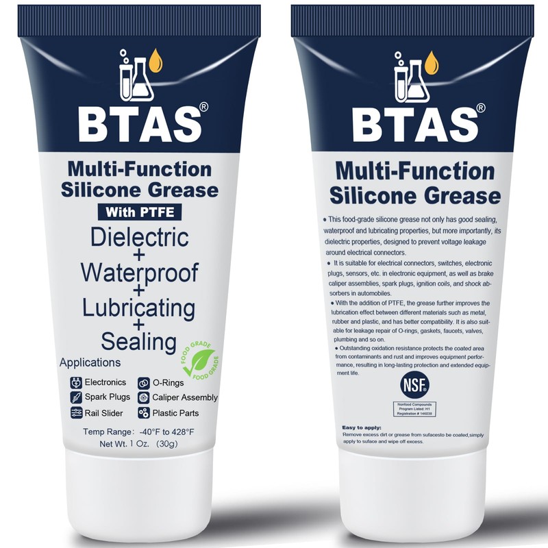 BTAS Dielectric Grease for Electrical Connectors Automotive Spark Plug Boot
