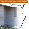 Rain Chains Clip and Ground Anchor Kit, for Outdoor Garden