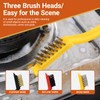 8 Pcs Wire Brush Cleaning Tool , Kitchen Cleaning Tools,