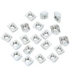 50pcs Carbon Steel Sliding T slot Nut for 20 Series