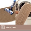 MATIRUG Indoor Door Mat,Half Circle Ultra Thin Doormat,Non Slip Washable