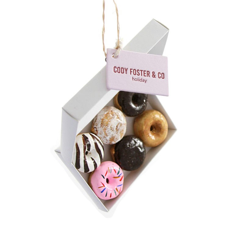 Cody Foster & Co Boxed Donut Ornament